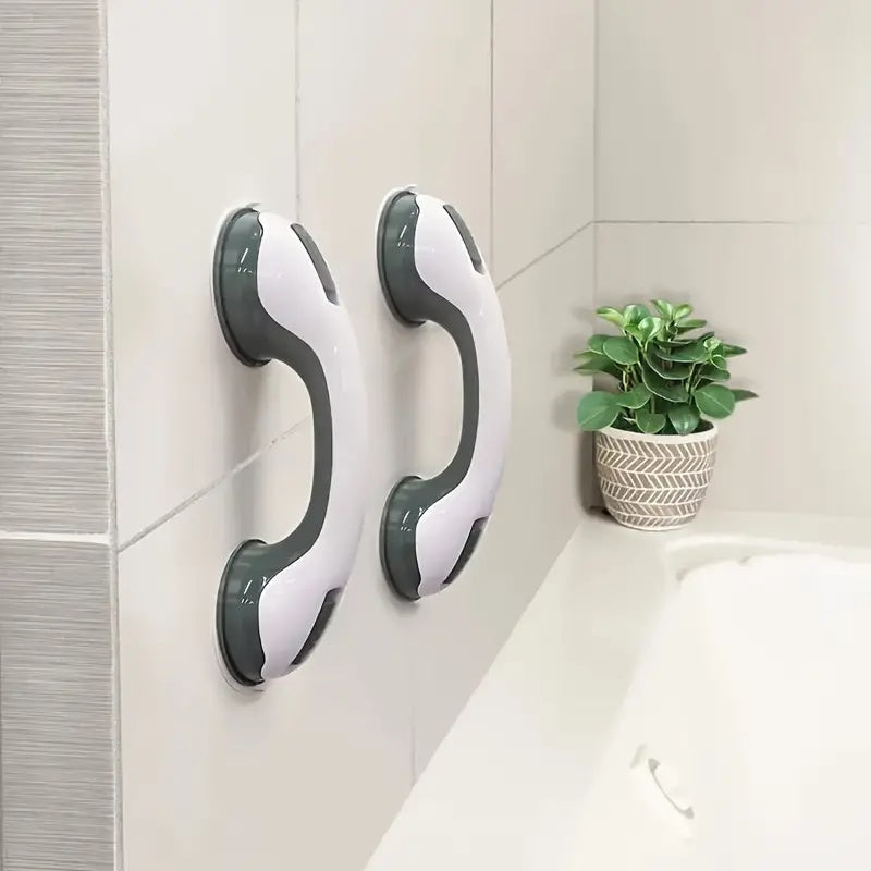 Bathroom Grab Bar | Suction Safety Handle, Non-Slip Grip