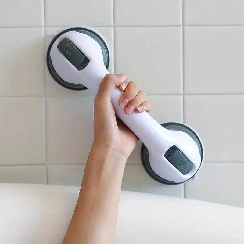 Bathroom Grab Bar | Suction Safety Handle, Non-Slip Grip
