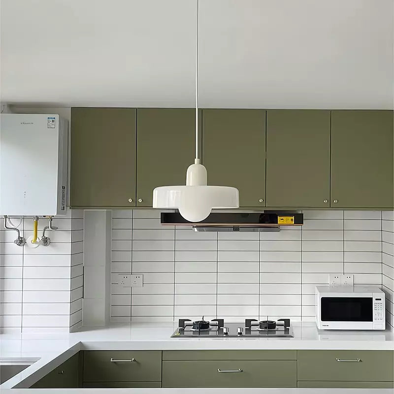 Marble Ceiling Pendant Light | 25x18 cm or 35x22 cm, Scandinavian Design | Warm Ambient Glow, Multiple Colours 8