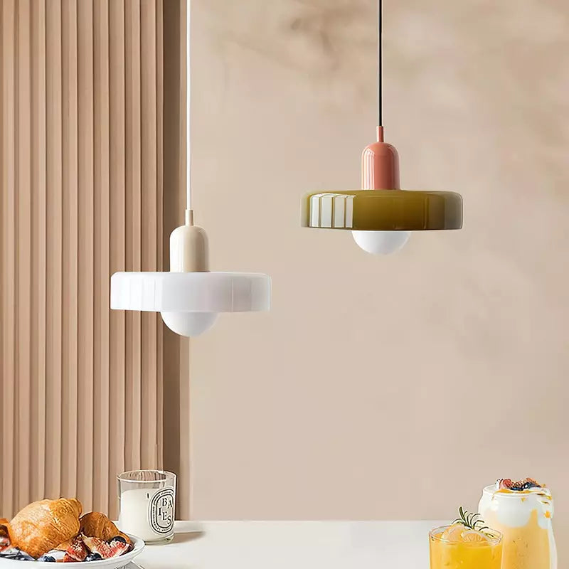 Marble Ceiling Pendant Light | 25x18 cm or 35x22 cm, Scandinavian Design | Warm Ambient Glow, Multiple Colours 10