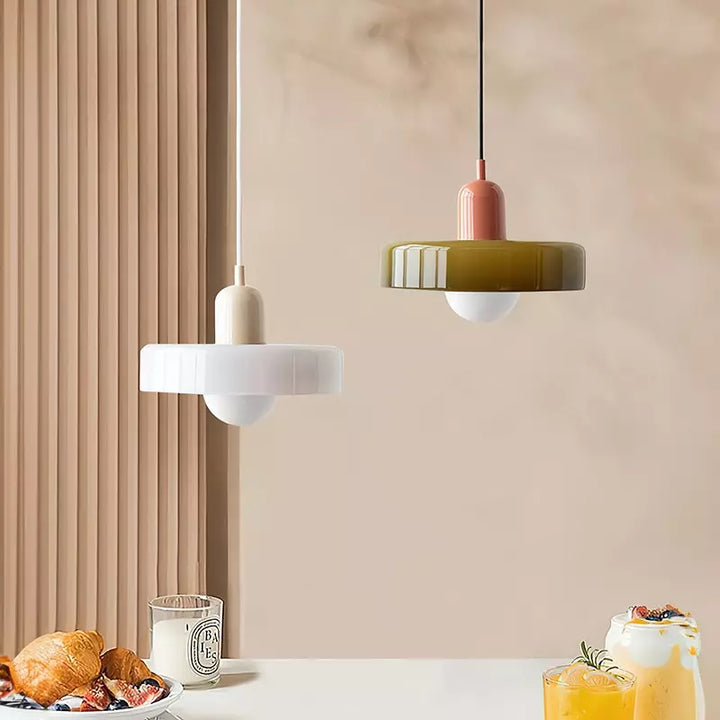 Marble Ceiling Pendant Light | 25x18 cm or 35x22 cm, Scandinavian Design | Warm Ambient Glow, Multiple Colours 10