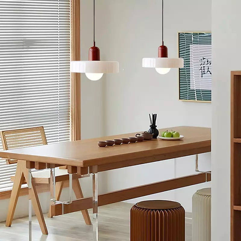 Marble Ceiling Pendant Light | 25x18 cm or 35x22 cm, Scandinavian Design | Warm Ambient Glow, Multiple Colours 2