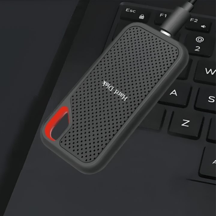 External Hard Drive Portable SSD | Type-C High-Speed Transfer | Aluminium Alloy Shell, Multi-Device Compatible 5