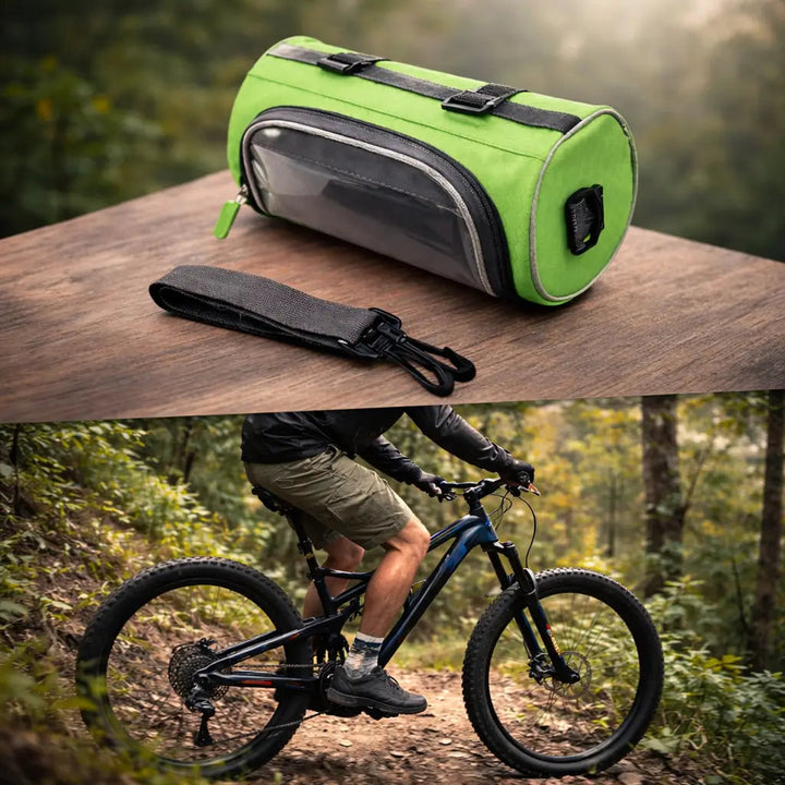 Bicycle Handlebar Bag | Touchscreen Phone Holder Bag