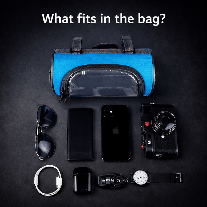 Bicycle Handlebar Bag | Touchscreen Phone Holder Bag