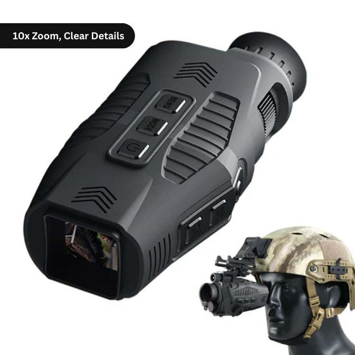 Blackout Night Vision Monocular | IR Lens, Side Keys