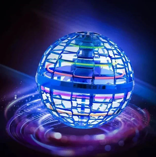 LED Flying Spinner Toy | Multicolour Lights & Boomerang Return | Glows in the Dark for Indoor and Outdoor Family Fun 2