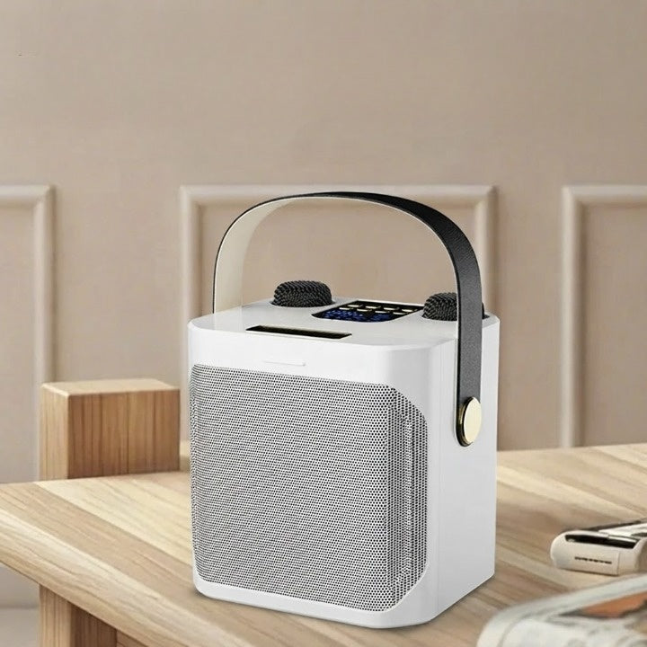 Bluetooth Karaoke Speaker | Dual Microphone Portable Set