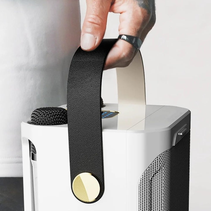 Bluetooth Karaoke Speaker | Dual Microphone Portable Set