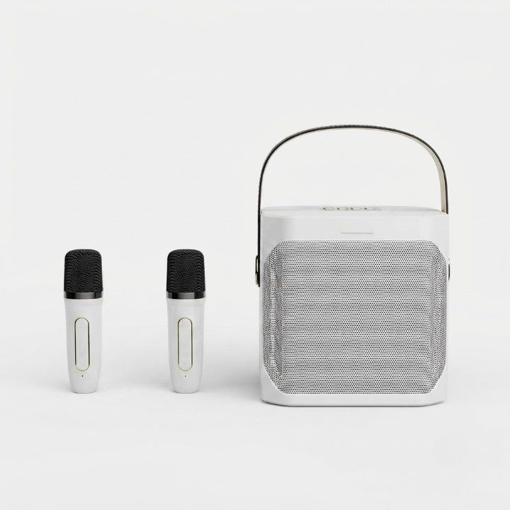 Bluetooth Karaoke Speaker | Dual Microphone Portable Set