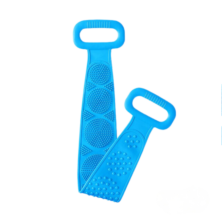 Silicone Body Scrubber Exfoliating Shower Brush | Dual-Sided Textured Massage Surface | Stretch Grip for Daily Bath Care 5