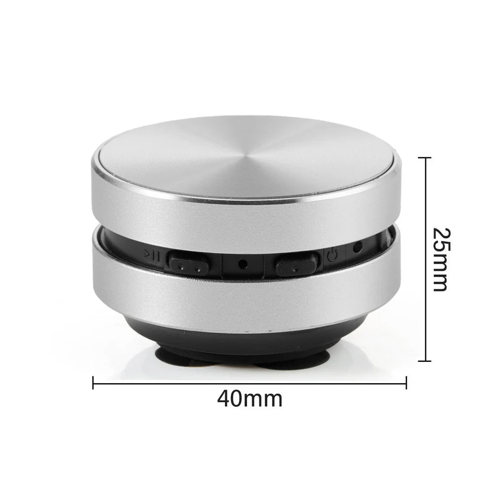 Bone Conduction Bluetooth Speaker | Surface Vibration Sound, 115dB Output | Bluetooth 5.0 with Built-In FM Radio
