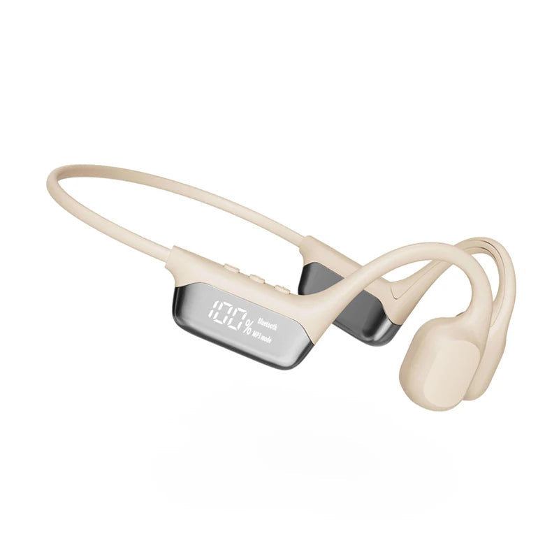 Bone Conduction Headphones Waterproof IPX8 | Open-Ear Wireless 5.4 30m Depth | 32 GB Built-In Music Player for Swimming