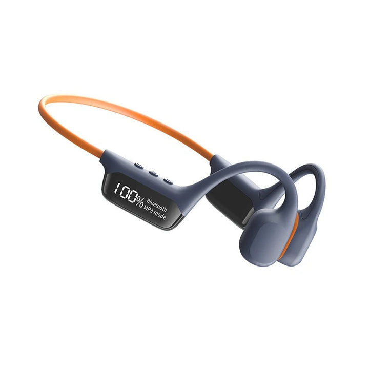 Bone Conduction Headphones Waterproof IPX8 | Open-Ear Wireless 5.4 30m Depth | 32 GB Built-In Music Player for Swimming