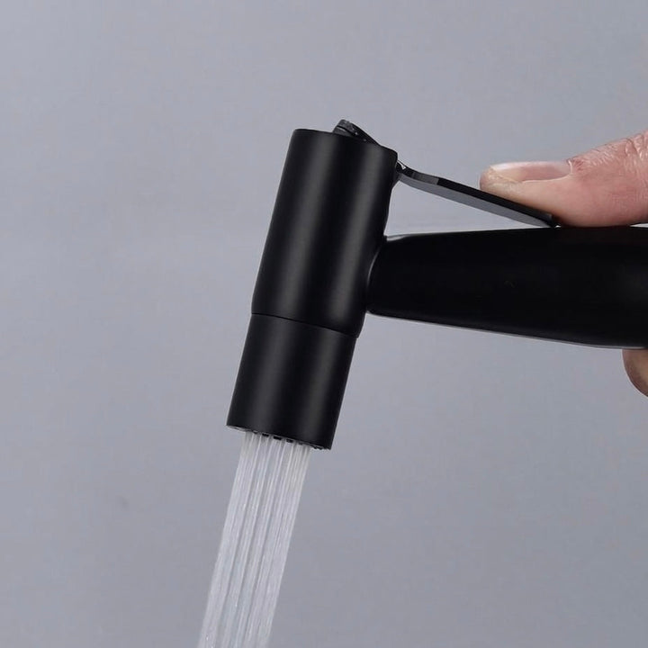 Brass Pot Filler Kitchen Tap | Swing Arm &amp; Side Sprayer | Deck Mounted | Polished Finish