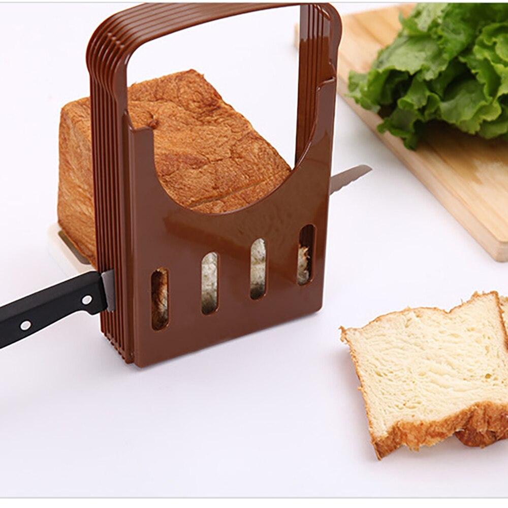 Bread Slicer Machine | Adjustable Foldable Bread Slicing Guide