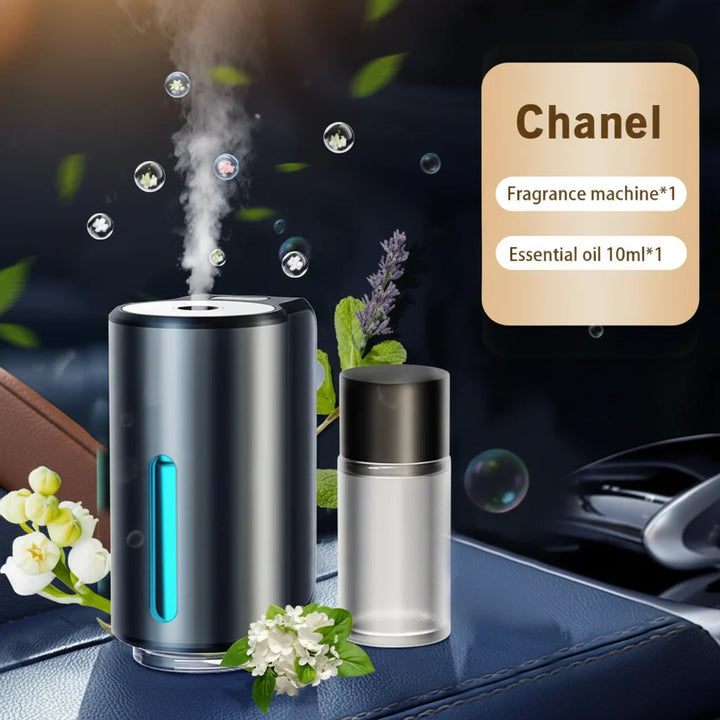 Car Air Freshener Aromatherapy Diffuser | USB Powered Vent Clip | Essential Oil Compatible, 3 Fragrance Levels, Quiet 8