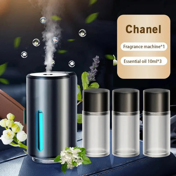 Car Air Freshener Aromatherapy Diffuser | USB Powered Vent Clip | Essential Oil Compatible, 3 Fragrance Levels, Quiet 9