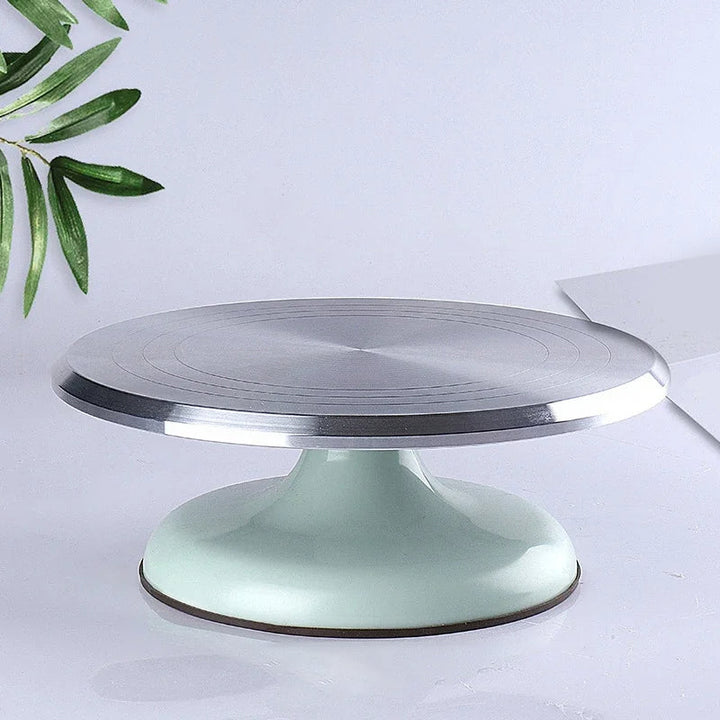 Cake Turntable Cake Mounting Table | Aluminum Alloy Rotating Stand
