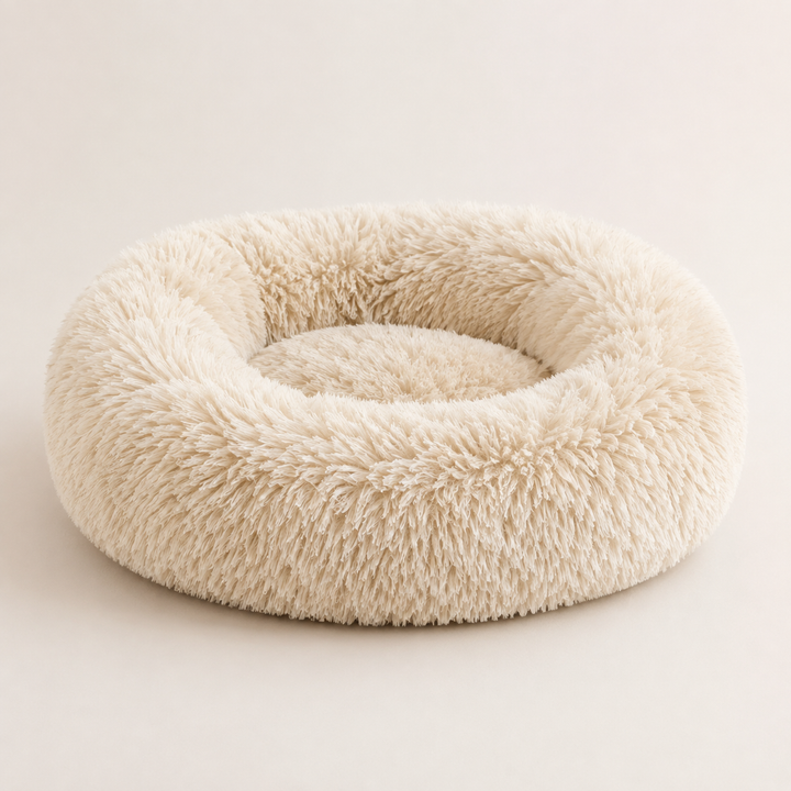 Calming Dog Bed Plush | Machine Washable, Soft Cosy Design | Anti-Anxiety Cushion for Restful Sleep and Naps for Dogs 2