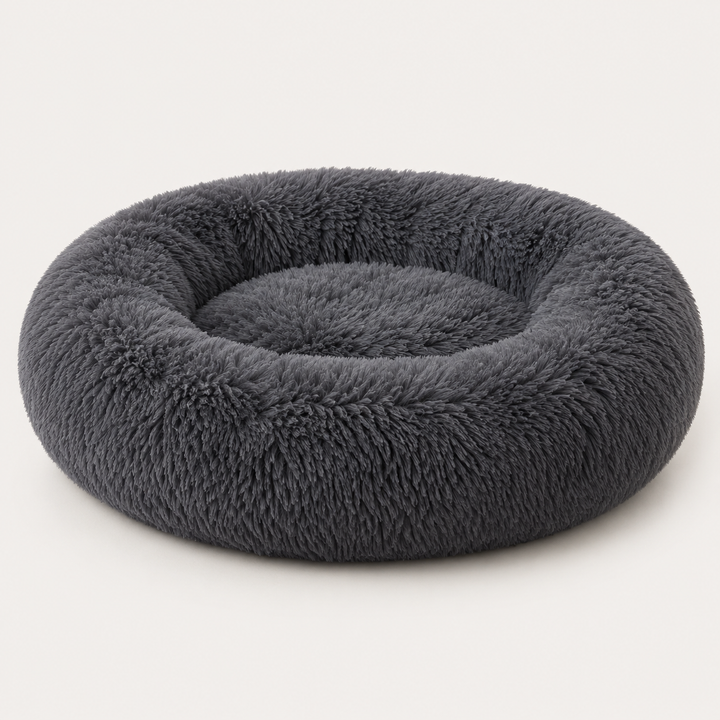 Calming Dog Bed Plush | Machine Washable, Soft Cosy Design | Anti-Anxiety Cushion for Restful Sleep and Naps for Dogs 3