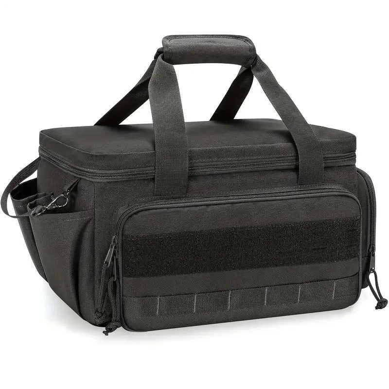 Canvas Tool Bag Set | MOLLE Expandable Organiser, Reinforced Handles &amp; Shoulder Strap | Storage for Hand &amp; Power Tools