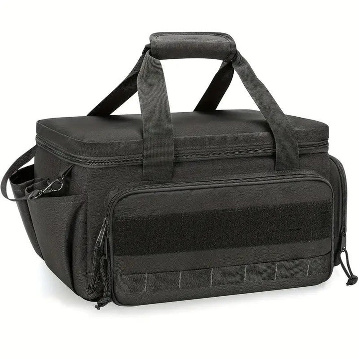 Canvas Tool Bag Set | MOLLE Expandable Organiser, Reinforced Handles &amp; Shoulder Strap | Storage for Hand &amp; Power Tools