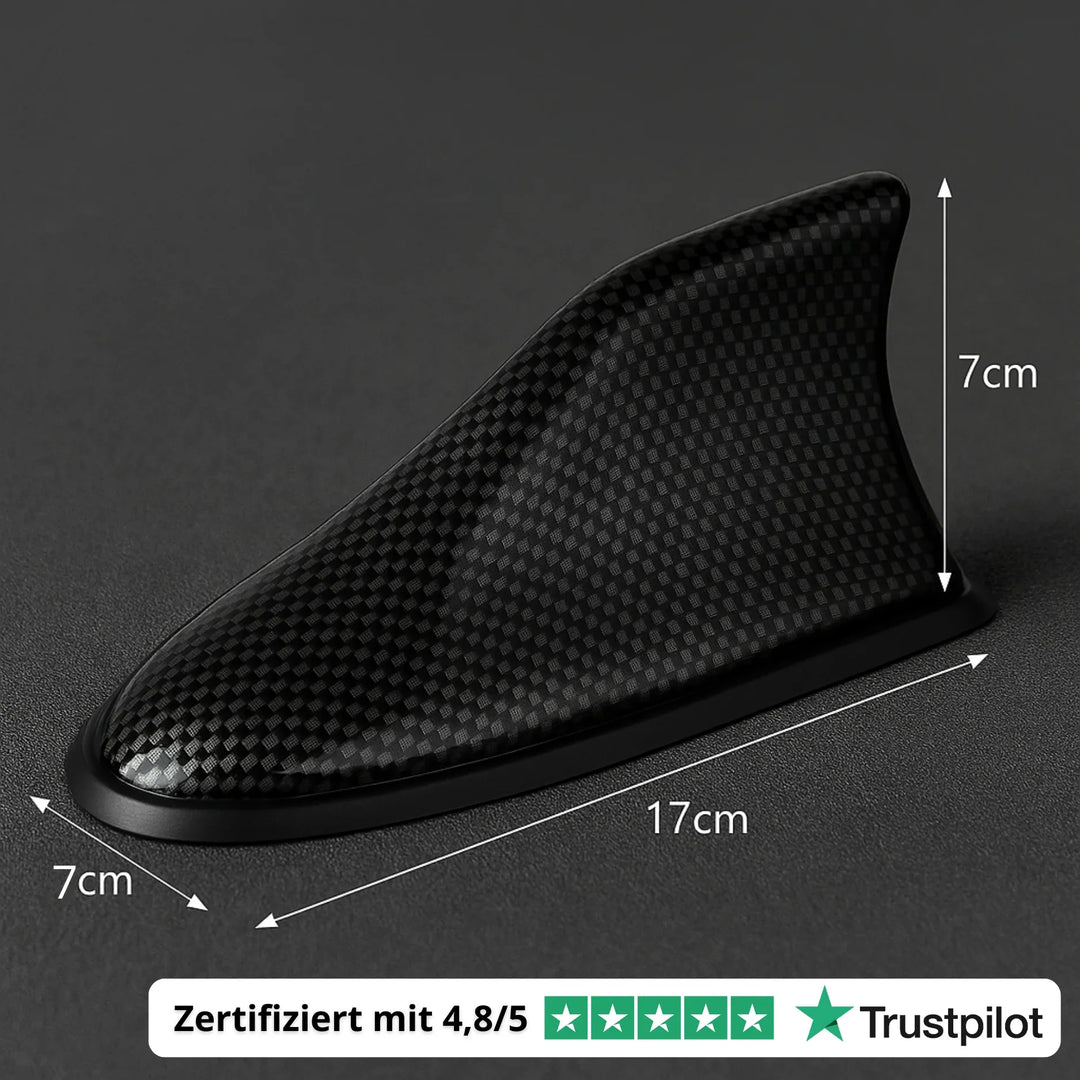 Car Antenna Signal Booster | Aerodynamic Roof-Mount Design | Easy Install, Stable Reception, Fits Vehicles From 2007