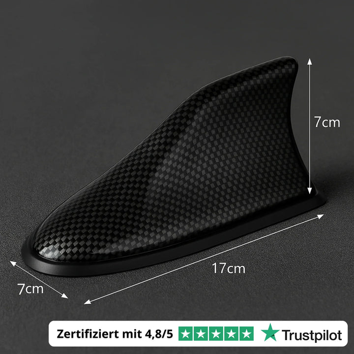Car Antenna Signal Booster | Aerodynamic Roof-Mount Design | Easy Install, Stable Reception, Fits Vehicles From 2007