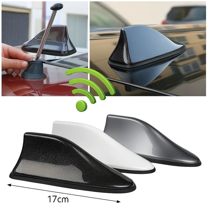Car Antenna Signal Booster | Aerodynamic Roof-Mount Design | Easy Install, Stable Reception, Fits Vehicles From 2007