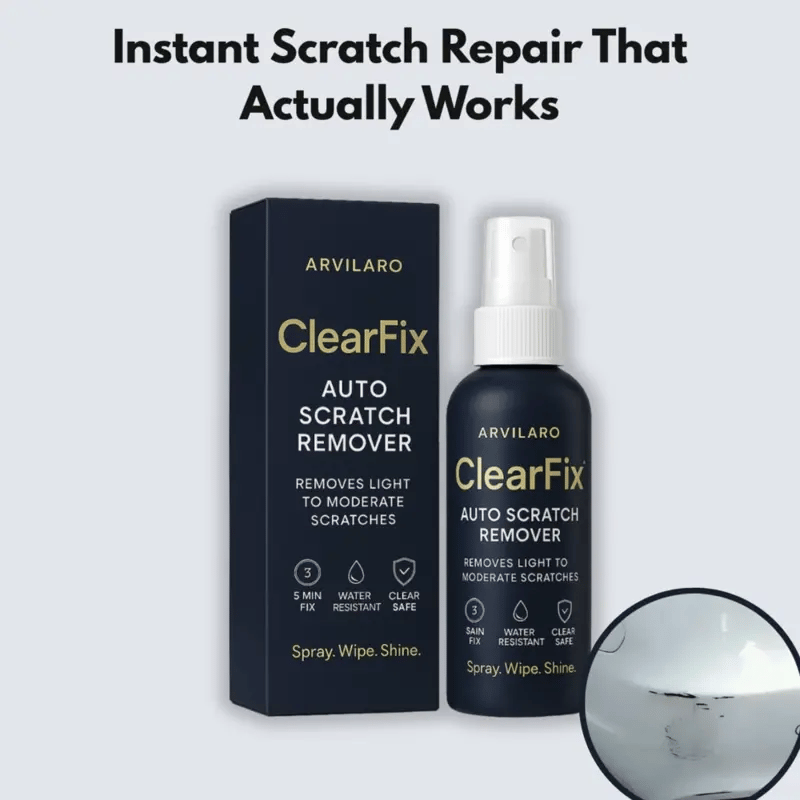 Car Scratch Remover Spray, 2-Bottle Set | Works on All Paint Finishes | Removes Light to Moderate Scratches in Minutes