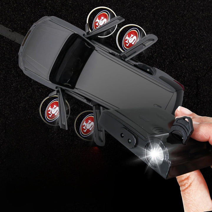 Car Door Light LED Projector | Wireless Battery Powered Entry Courtesy Light | Adhesive Mount No Drilling Required 33
