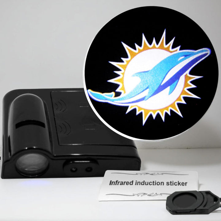 Car Door Light LED Projector | Wireless Battery Powered Entry Courtesy Light | Adhesive Mount No Drilling Required 20