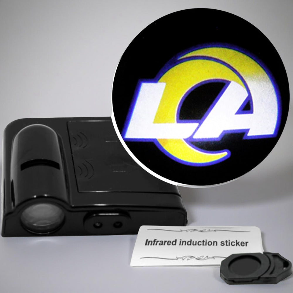 Car Door Light LED Projector | Wireless Battery Powered Entry Courtesy Light | Adhesive Mount No Drilling Required 19