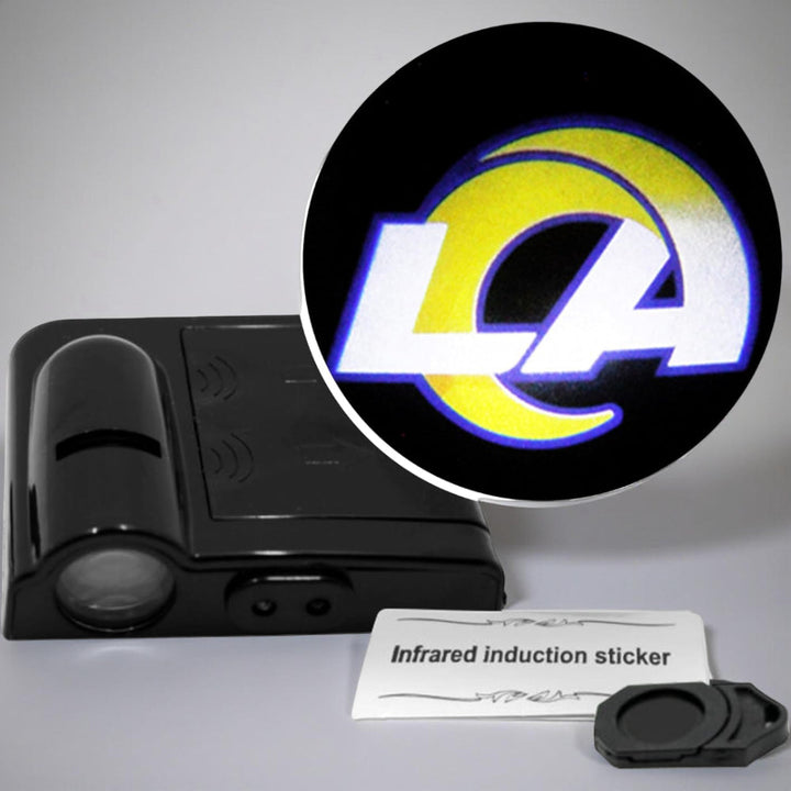 Car Door Light LED Projector | Wireless Battery Powered Entry Courtesy Light | Adhesive Mount No Drilling Required 19