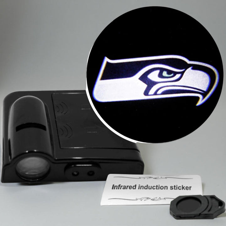 Car Door Light LED Projector | Wireless Battery Powered Entry Courtesy Light | Adhesive Mount No Drilling Required 29