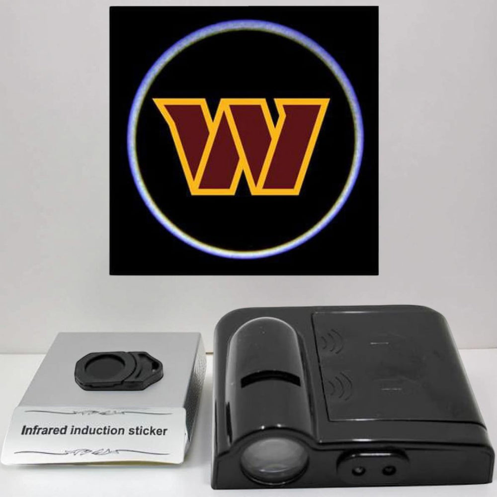 Car Door Light LED Projector | Wireless Battery Powered Entry Courtesy Light | Adhesive Mount No Drilling Required 32