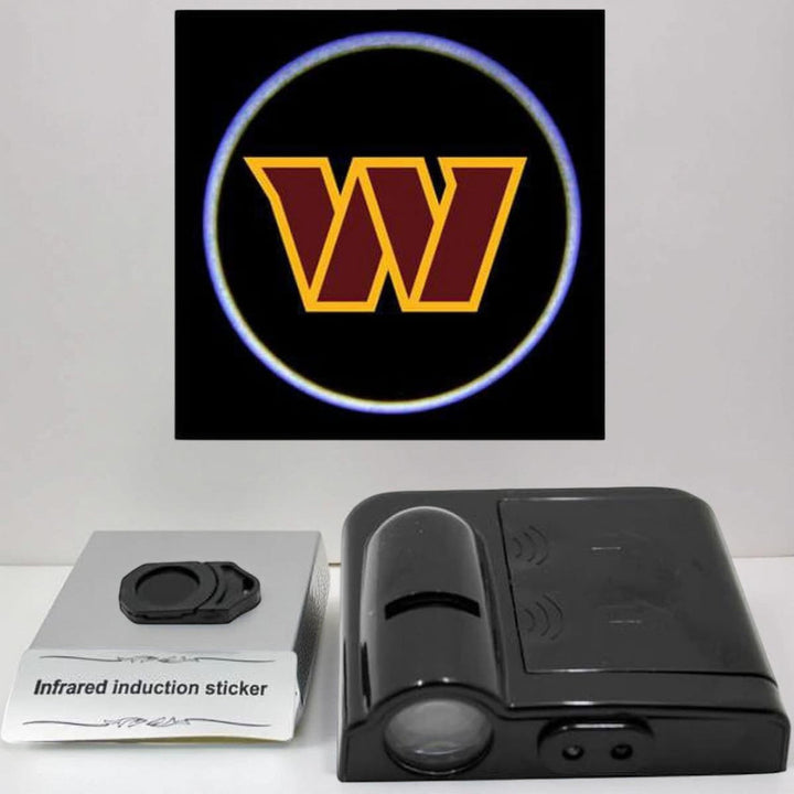 Car Door Light LED Projector | Wireless Battery Powered Entry Courtesy Light | Adhesive Mount No Drilling Required 32