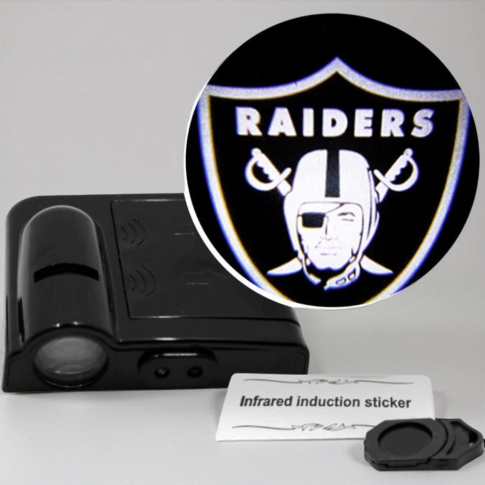 Car Door Light LED Projector | Wireless Battery Powered Entry Courtesy Light | Adhesive Mount No Drilling Required 17