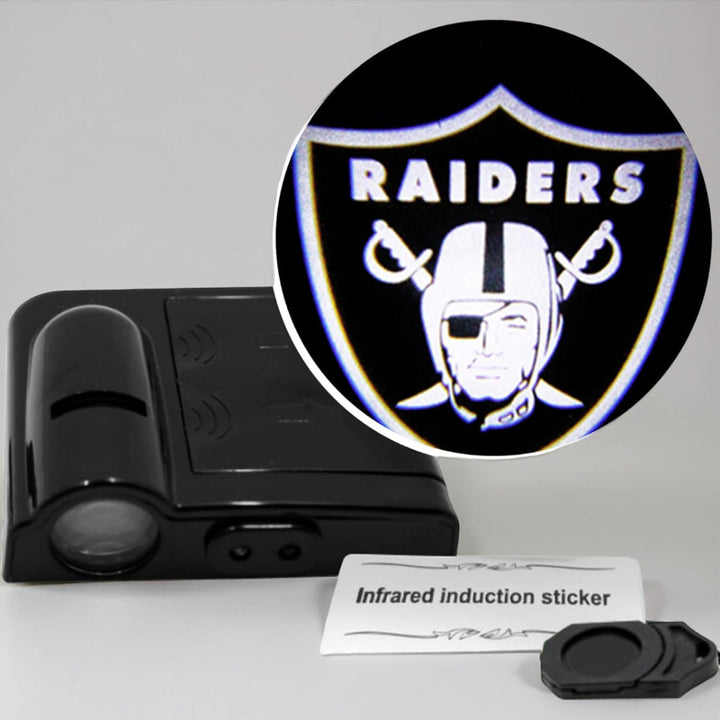Car Door Light LED Projector | Wireless Battery Powered Entry Courtesy Light | Adhesive Mount No Drilling Required 17