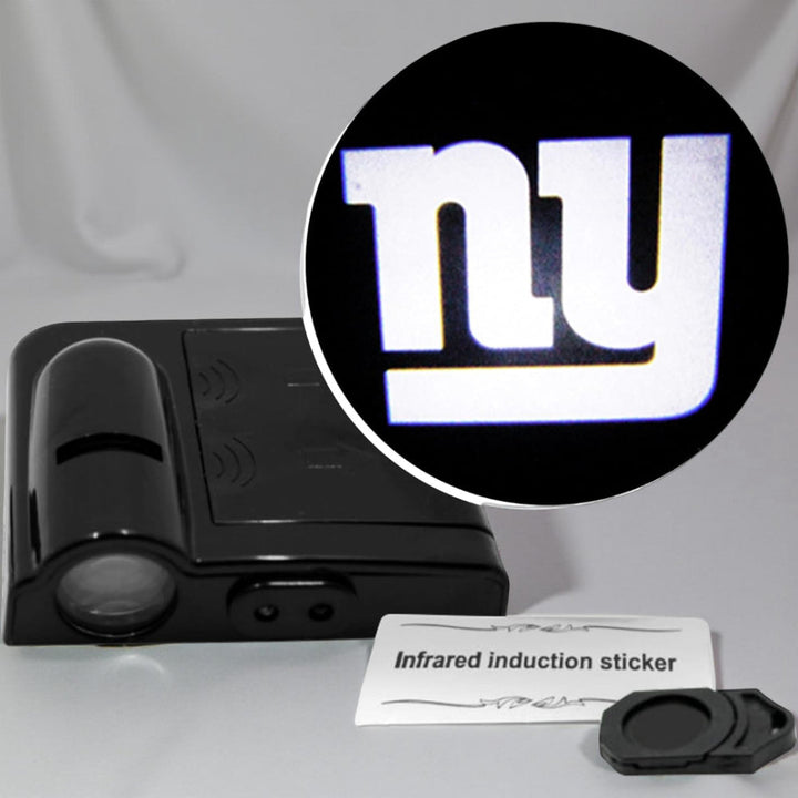 Car Door Light LED Projector | Wireless Battery Powered Entry Courtesy Light | Adhesive Mount No Drilling Required 24