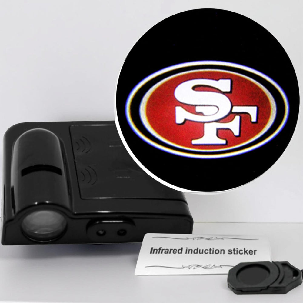 Car Door Light LED Projector | Wireless Battery Powered Entry Courtesy Light | Adhesive Mount No Drilling Required 28