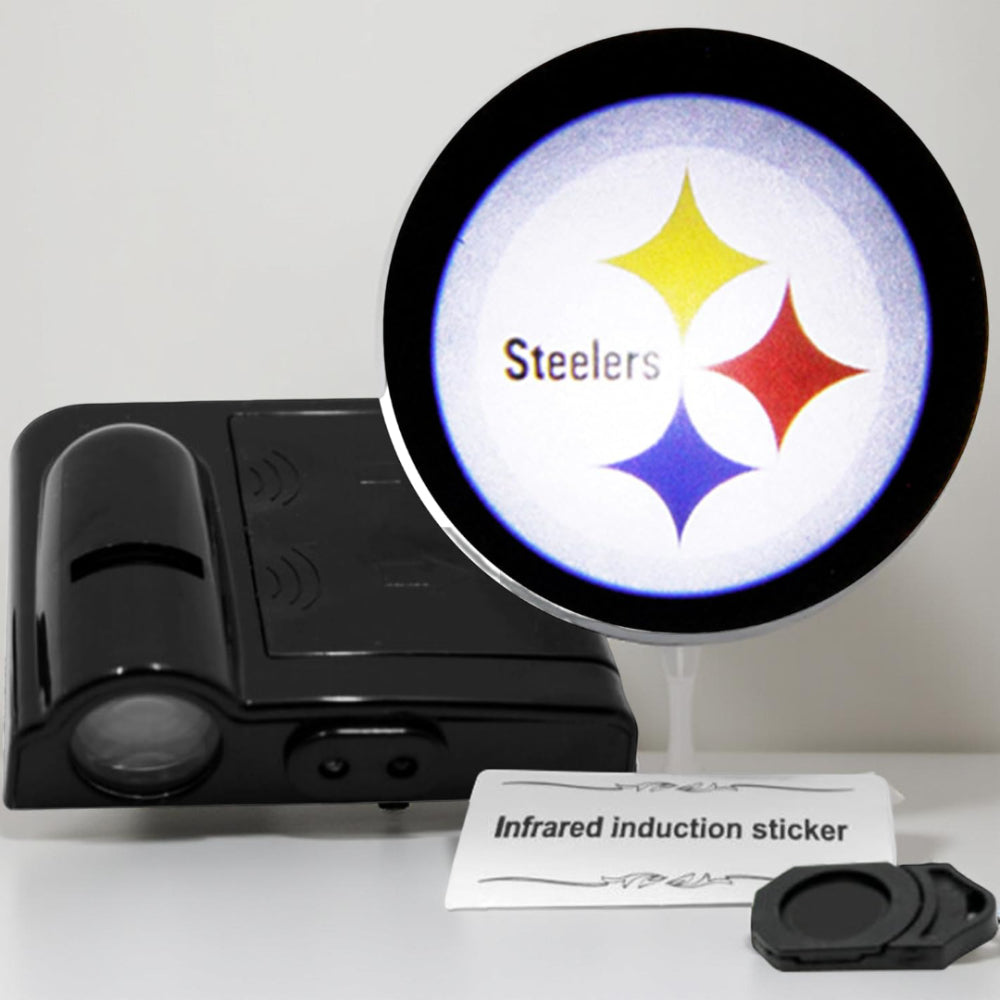 Car Door Light LED Projector | Wireless Battery Powered Entry Courtesy Light | Adhesive Mount No Drilling Required 27