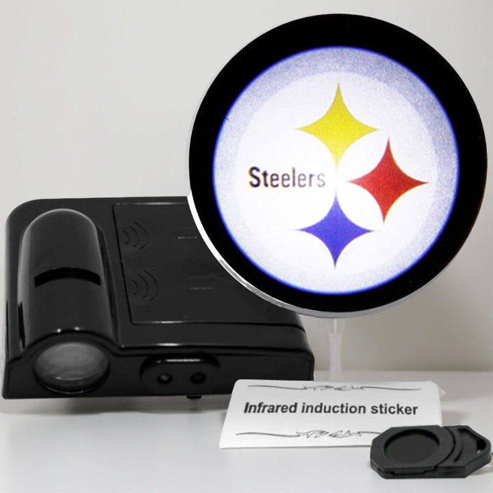 Car Door Light LED Projector | Wireless Battery Powered Entry Courtesy Light | Adhesive Mount No Drilling Required 27