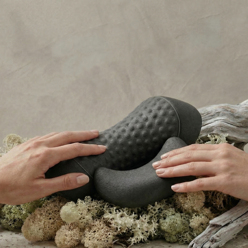 Cervical Massage Pillow | Heat Therapy 42°C | Deep Tissue Vibration | Airbag Decompression | Electric