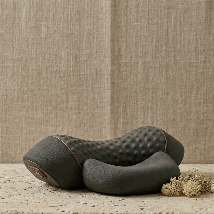 Cervical Massage Pillow | Heat Therapy 42°C | Deep Tissue Vibration | Airbag Decompression | Electric