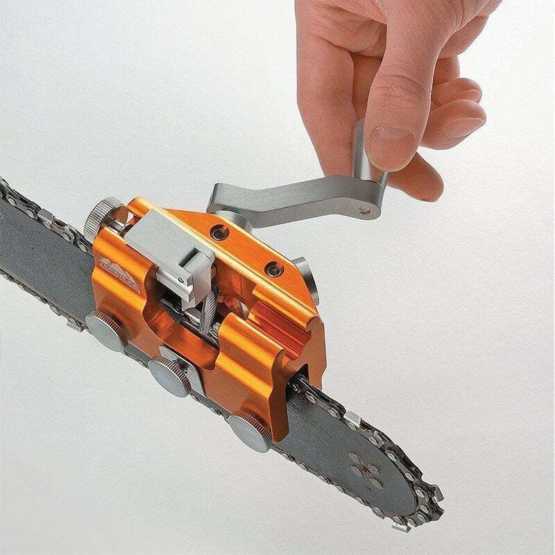 Chainsaw Chain Sharpener Aluminium | Fits Most Chain Models | Fast, Precise Sharpening in Minutes for Every Edge