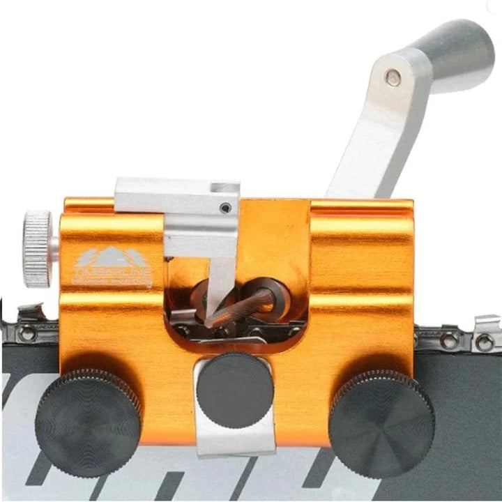 Chainsaw Chain Sharpener Aluminium | Fits Most Chain Models | Fast, Precise Sharpening in Minutes for Every Edge