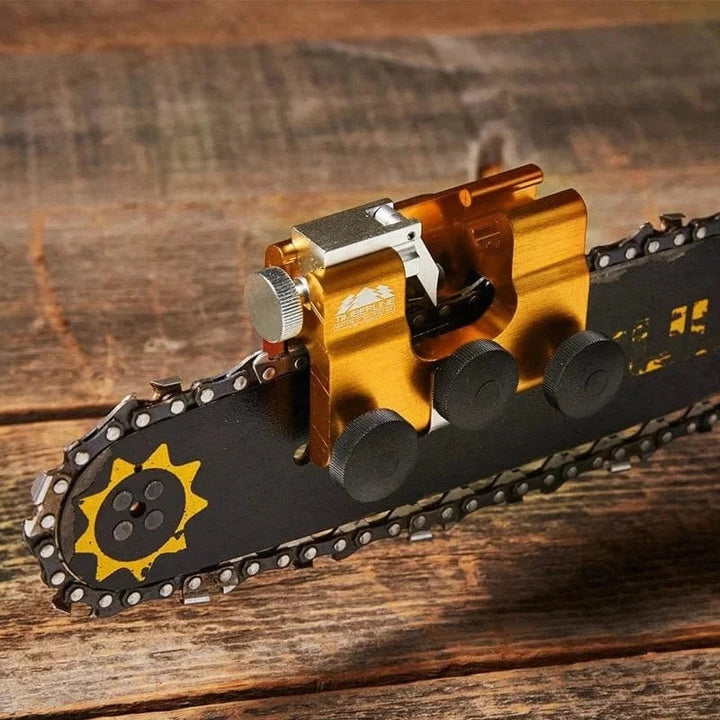 Chainsaw Chain Sharpener Aluminium | Fits Most Chain Models | Fast, Precise Sharpening in Minutes for Every Edge