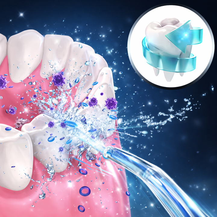 Tap Water Flosser | Adjustable Pressure Settings for Gentle to Intense Clean | Removes Plaque Between Teeth for a Fresher Smile 4